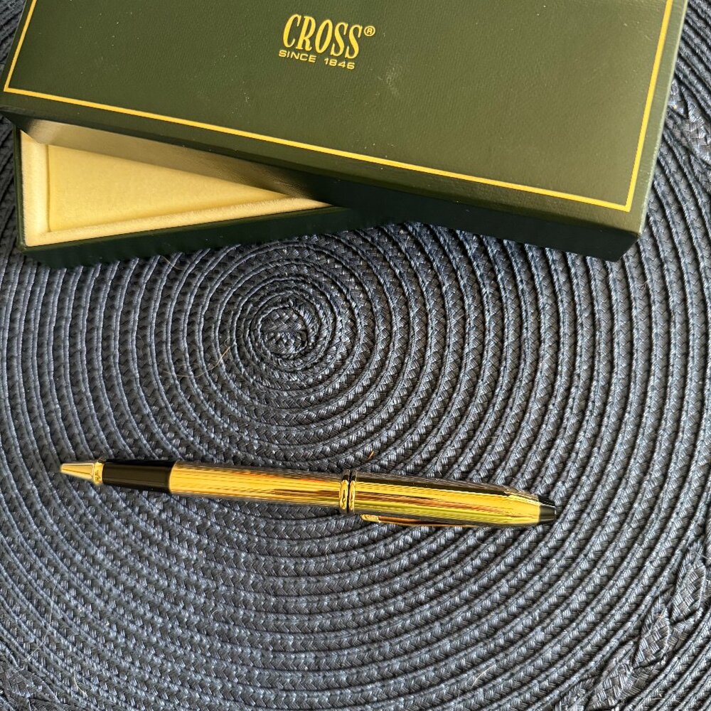 Cross Townsend Series 10K Gold-filled Rollerball Pen